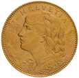 Szwajcaria 10 franków 1916 st. 1