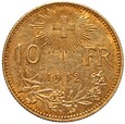 Szwajcaria 10 franków 1912 B st. 3/3+