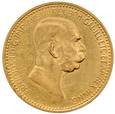 Austro-Węgry 10 koron 1909 st.2/2+