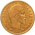 Francja Napoleon III 5 franków 1859 A-Paryż st. 3-