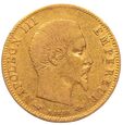 Francja Napoleon III 5 franków 1858 A st. 3-/3