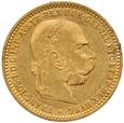 Austro-Węgry 10 koron 1897 st.2