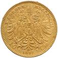 Austro-Węgry 10 koron 1897 st.2