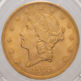 USA 20 dolarów 1904 Filadelfia PCGS MS65
