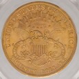 USA 20 dolarów 1904 Filadelfia PCGS MS65