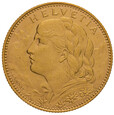 Szwajcaria 10 franków 1913 st. 1