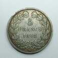 5 Franków Francja 1843 W