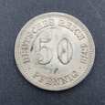 50 Pfennig  Niemcy Cesarstwo 1876 A
