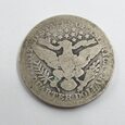 USA Quarter 1/4 Dollar ćwierćdolarówka Barbera 1904 r.