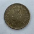 1 Rupee India 1945 George VI King Emperor 