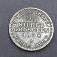 2 1/2 Silber Groschen Niemcy Prusy 1868 A