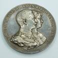 Medal z okazji jubileuszu ślubu cesarza Wilhelma II z Wiktorią 