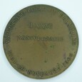 Medal na 75-lecie Uniwersytetu w Brukseli 1909 r. 