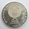 100 Forintów Węgry 1974 r. Proof
