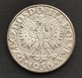 POLSKA 2 zł 1936 ŻAGLOWIEC