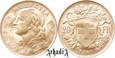 Szwajcaria 20 franków 1947 B