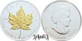 Kanada - liść klonu 5 dolarów 2009