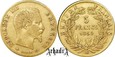 Francja 5 franków 1859