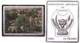 Kongo 10 franków 2009 - Paul Cezanne 