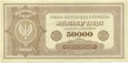 50 000 marek 1922