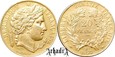Francja 20 franków 1851