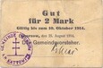 Chorzów 2 marki 1914
