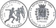 Kuba 5 pesos 1989