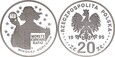 20 złotych 1995 - Mikołaj Kopernik - ECU