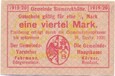 Bismarkhuta ćwierć marki 1920