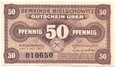 Bielszowice 50 fenigów 1917