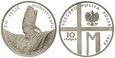 10 złotych 1998 - Jan Paweł II - 20-lecie pontyfikatu