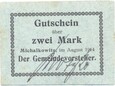 Michałkowice 2 marki 1914
