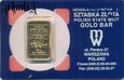 Mennica Polska SA sztabka 20 gramów