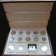 Komplet srebrnych monet kolekcjonerskich 2004