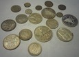 Świat zestaw monet srebrnych
