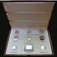 Komplet srebrnych monet kolekcjonerskich 2002