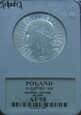 Głowa kobiety 10 złotych 1932 bez znaku mennicy