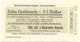Szczecinek 10 goldmark 1923