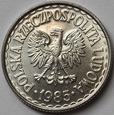 1 zł złoty 1985 menniczy mennicza PROOF LIKE IDEAŁ 