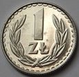 1 zł złoty 1985 menniczy mennicza PROOF LIKE IDEAŁ 