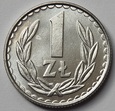 1 zł złoty 1985 menniczy mennicza PROOF LIKE IDEAŁ 