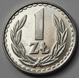 1 zł złoty 1985 menniczy mennicza PROOF LIKE IDEAŁ 