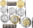 Komplet 8 menniczych monet NBP 2022 set UNC