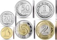 1, 20, 50 gr. 1 2 5 zł komplet 6 monet NBP 2022 menniczy
