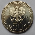 50 zł Jan III Sobieski 1983 mennicza mennicze IDEAŁ awers PROOF LIKE
