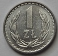 1 zł złoty 1983 menniczy mennicza