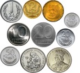 Zestaw rocznikowy 10 monet 1985 mennicze menniczy komplet