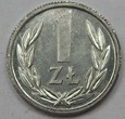 1 zł złoty 1989 mennicza mennicze DESTRUKT