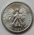 1 zł złoty 1990 mennicza mennicze 