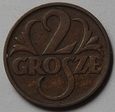 2 gr. grosze 1935 mennicze mennicza BN